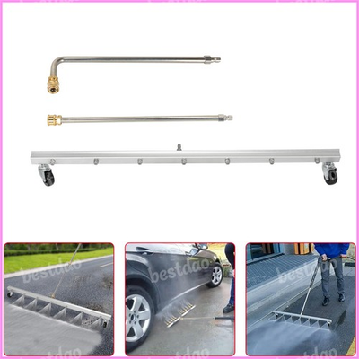 #ad 39.37quot; Pressure Power Washer 4000PSI Surface Cleaner Undercarriage Water Broom $56.80