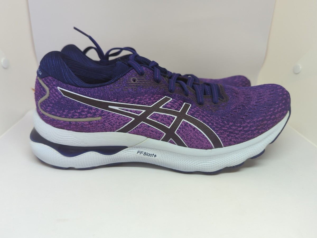 ASICS GEL Nimbus 24 Womens Orchid Soft Sky 1012B201-500 Sz 10.5
