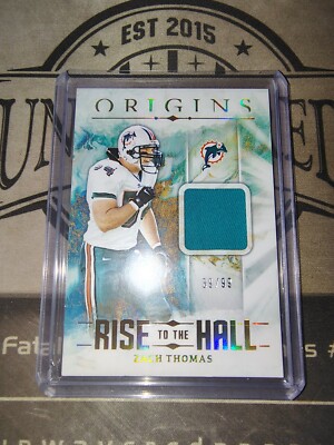 2024 Panini Origins Zach Thomas Rise To The Hall /99