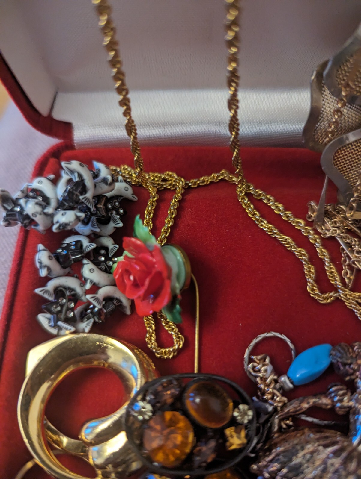 vintage costume jewellery joblot eBay