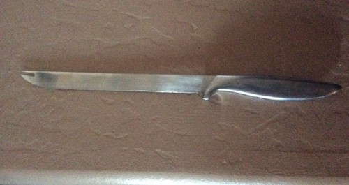 VINTAGE GERBER LITTLE SNICK CARVING KNIFE 8" Blade - 第 1/11 張圖片