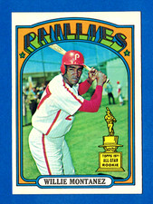1972 TOPPS #690 WILLIE MONTANEZ PHILADELPHIA PHILLIES HIGH NUMBER -- NR MINT