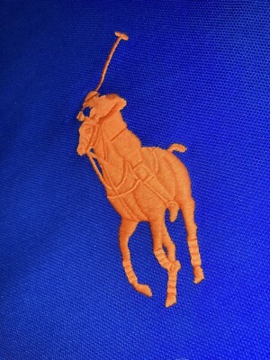NWT Ralph Lauren Boy Color Block Big Pony Cotton Mesh Polo Shirt 4