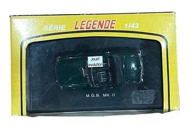 Jouef Evolution Serie Legende 1/43 Scale, 1053 - MGB RHD - Green