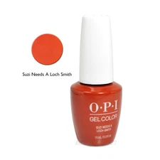 OPI Soak Off Gel Nail Polish GC U14 Suzi Needs A Loch-Smith 0.5oz 