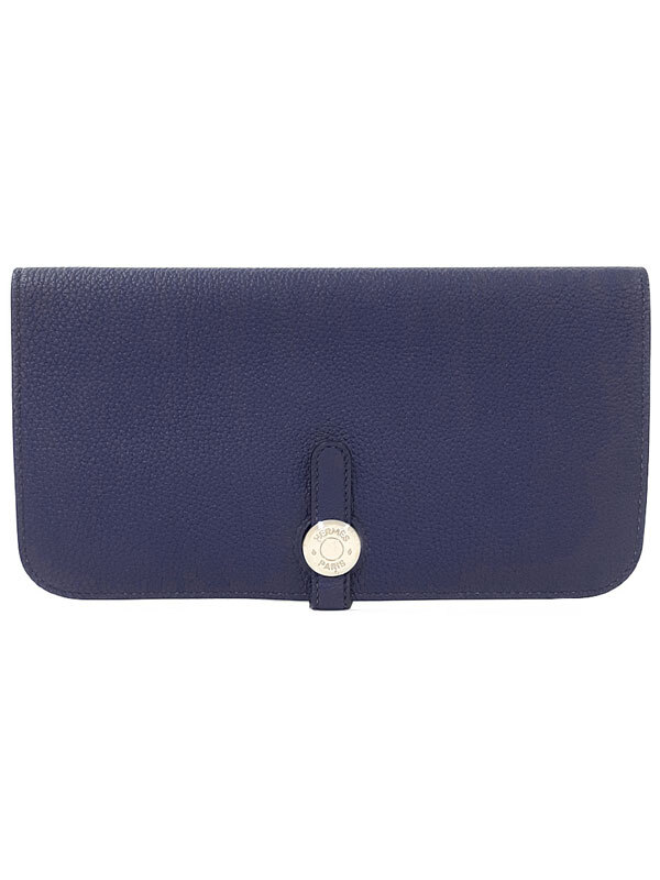 Hermes Dogon Long D Engraved 2019 Mens Ladies Bifold Wallet