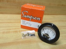 Simpson 08940 Panel Meter Modified  Calibrated