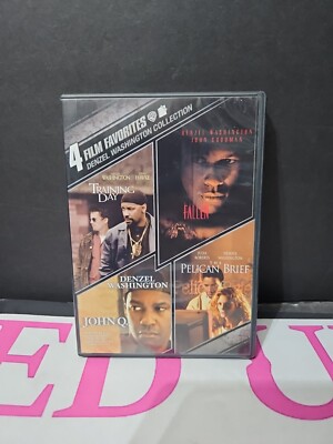 4 Film Favorites: Denzel Washington (4DVD,) John Q, Fallen, Training Day