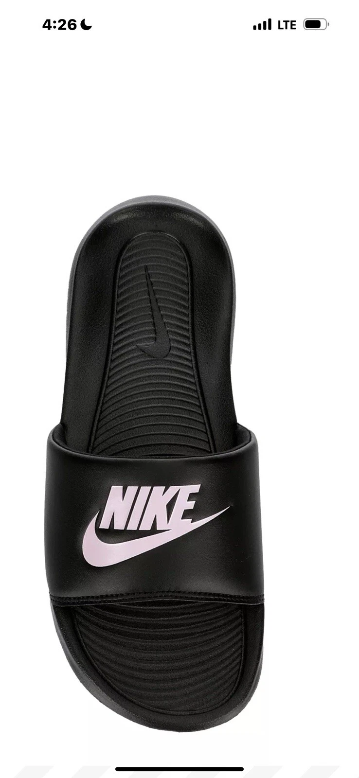 Sandali Nike uomo Victori One Slide nero rosa 8