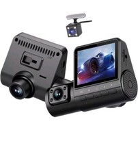 3CHs Cameras Dash Cam for Cars Front HD 1080P Interior Cabin and Rear Camera