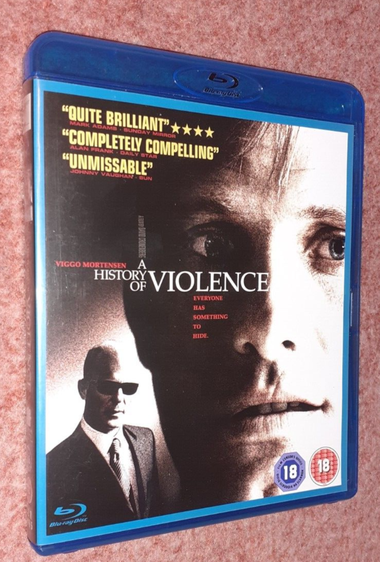 A History Of Violence (2005) Rare UK Blu-ray, David Cronenberg, William Hurt