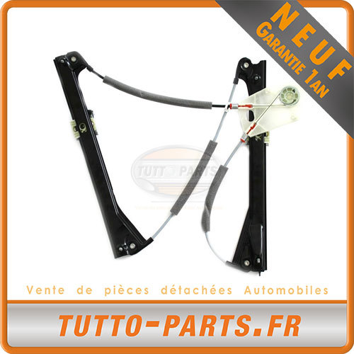 Mécanisme lève-vitre avant droit Polo 5 6R4837462C moteur électrique non fourni