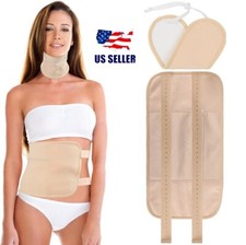 Castor Oil Pack Kit Compress Belt Wrap Inflammation Toxin Remover Reusable USA