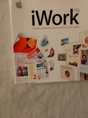 Original Apple iWork '06 Einzelhandelspaket - (MA222Z/A) 