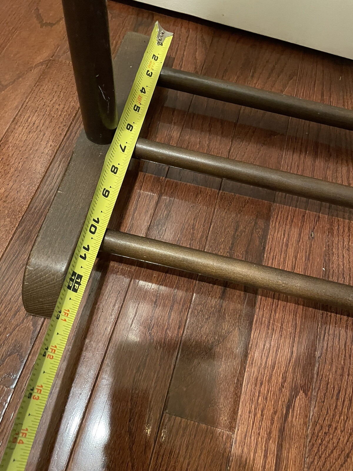 Vintage Wooden Rolling Men's Suit Valet Butler Stand In Very Good Cond ...