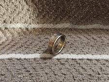 Missouri State 90 Silver Washington Quarters coin ring size 6 2003 Handcrafted