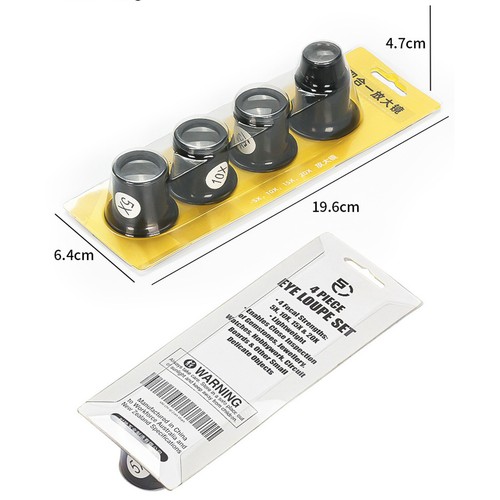 5X-20X Vergrößerungsglas Set Uhrmacherlupe Augenlupe Okular Uhr Reparatur Tools - Picture 4 of 6