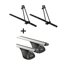 2x Fahrradträger ORION+Dachträger VDP für für Opel Tigra 3Türer 94-00