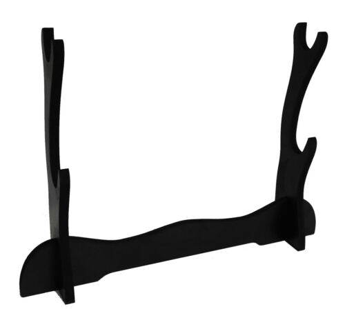Sword Stand 2 Tier for Samurai Katana Double Display Table Stand Rack Holder - Picture 4 of 4