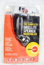 OMNI MOUNT The Complete Satellite Speaker Mounting Kit AB1 Wall/Ceiling
