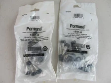 QTY=20) NEW Pomona 1581-0 Black Panel Mount Banana Jacks