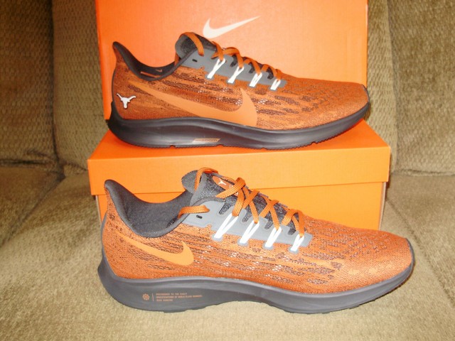 Texas Longhorns NIKE AIR ZOOM PEGASUS 36 Orange CI12082 800 Men's Shoes 12M | eBay