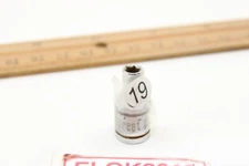 Great Neck 4MMS Socket 4mm 1/4" Drive Metric 12 Point