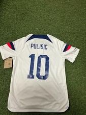 Nike USA Stadium Men's Home Jersey 22/23 Legend Pulisic 10 - White