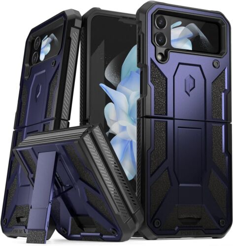 For Galaxy Z Flip 7 FE Flip 6 / Flip 5 /4 Case Poetic with Built-in Screen Cover - 第 11/24 張圖片