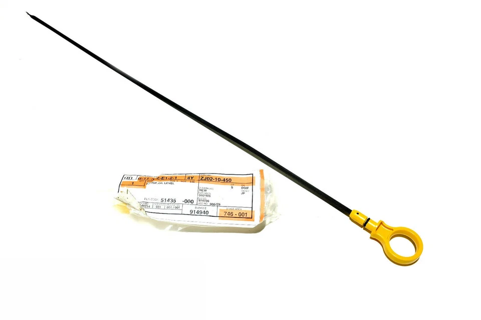 Varilla de medición medidor de nivel de aceite de motor Mazda 2 2011-2014 original OEM ZJ02-10-450 Foto 3 de 4