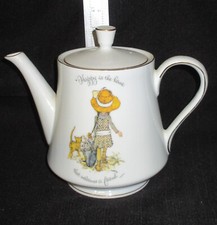 Holly Hobbie Porcelain Coffee or Tea Pot HH6 .