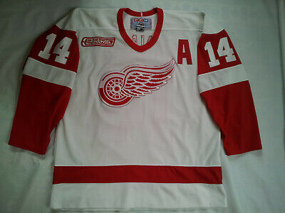2000-07 DETROIT RED WINGS SHANAHAN #14 CCM JERSEY (HOME) Y - Classic American Sports
