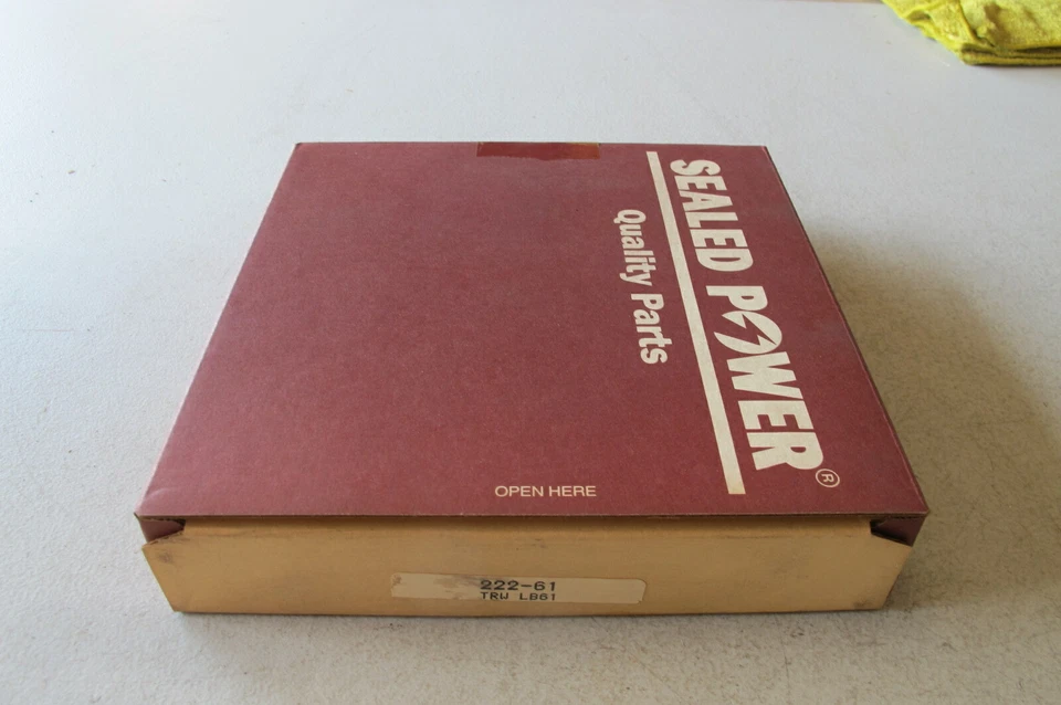 Correa de distribución del motor potencia sellada 222-61 para Pontiac T1000 1981-87 Foto 2 de 3