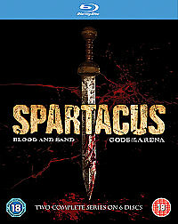 Spartacus Blood And Sand/ Gods Of The Arena (6 Disc Box Set) (Blu-ray, 2011)