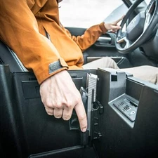 Magnetic Concealed Gun Pistol Holder for Car Magnet Gun Mount Under Desk Holste