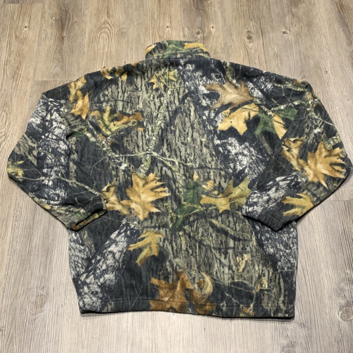 トップス fieldstaff mossyoak realtree sweat 3xl Mossy Oak Field Staff Men's Large Camo Hunting Full-zip