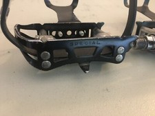 Bretelles De Pédale Vintage Gipiemme NOS – Bleu Et Jaune – Pour Vélo Rétro