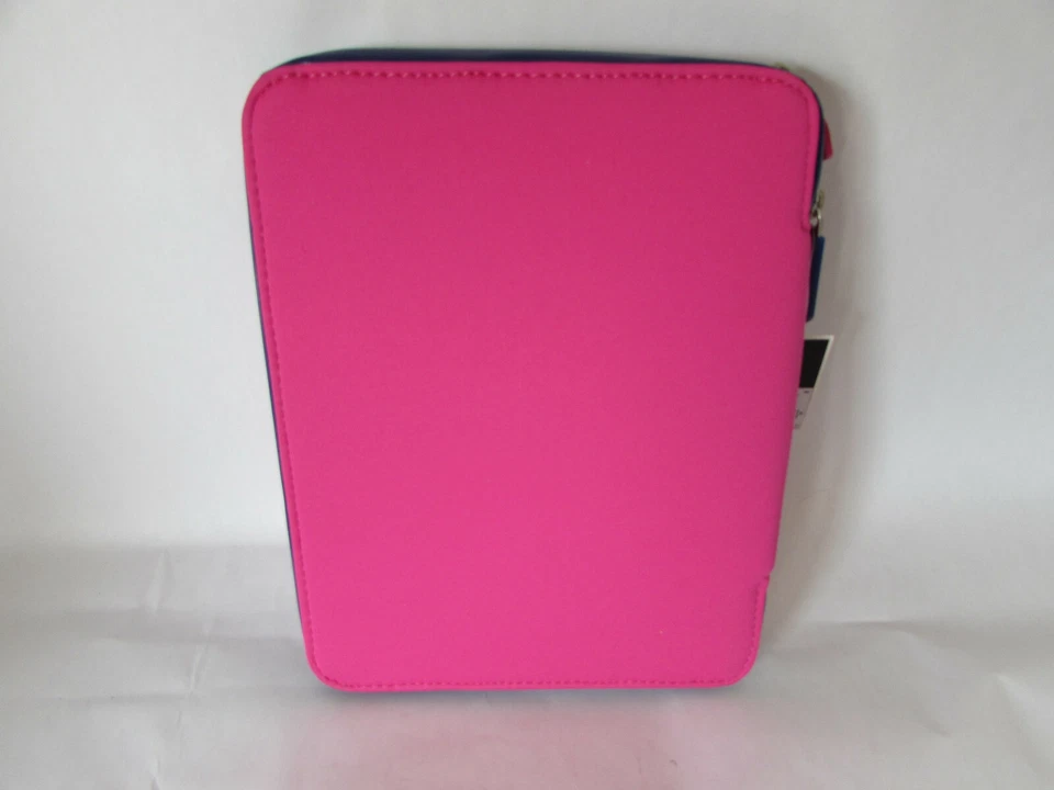 Funda para iPad Juicy Couture Juicy Repetición Rosa Púrpura Cremallera Nueva Foto 2 de 4
