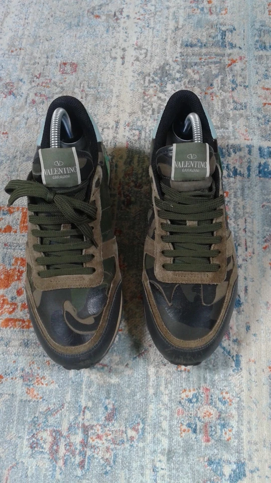 ZAPATILLAS MUJER VALENTINO GARAVANI TALLA 7.5 COLOR VERDE CAMUFLAJE Foto 2 de 4