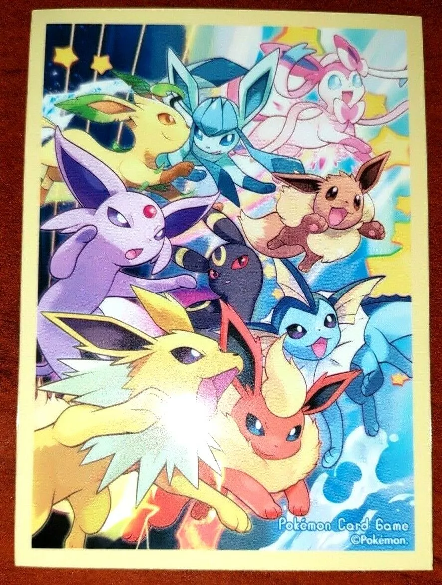 Dash! Eevee Eeveelutions ver.2 Pokemon Card Sleeve Deck Shield Single