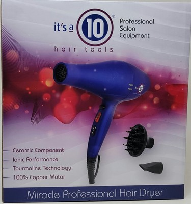 It's a 10 Hair Tools Miracle Professional Hair Dryer New