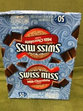 Swiss Miss Hot Cocoa Mix, Regular, 0.73 oz. Packets,  50 Packets/Box