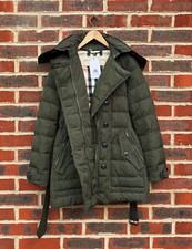 Burberry Brit Ladies "allerdale" Duck Down Padded Puffer Coat Small Uk8 / Us6