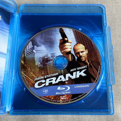 Crank (1) (Blu-ray 2006 w/ Slipcover) Action Thriller Jason Statham Amy Smart + - Picture 10 of 11