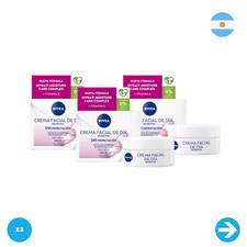Nivea - Crema Facial Hidratante de D a FPS 15 x 50 ml x 3 Unidades 