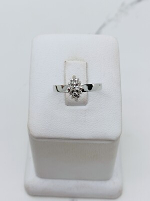 Engagement Diamond Chip Rings 10k Gold Ring Engagement Diamond