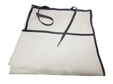 CLASSIC CLOTH BAG /ROD SOCK LIGHT TAN BLACK TRIM  8FT 3PC WITH 2 TIPS FLY ROD