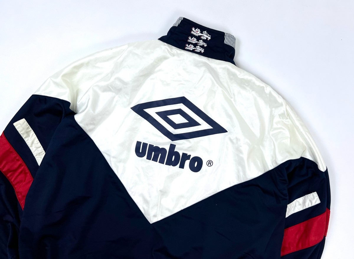 Vintage Men's ENGLAND 90-92 National Team Track Jacket Football