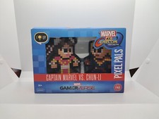 Pixel Pals Marvel Vs. Capcom Captain Marvel Vs. Chun-Li Lights Up Street Fighter