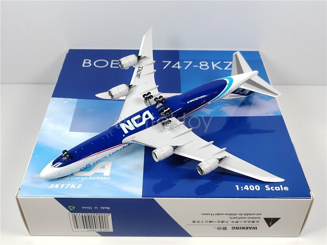 For 1:400 Phoenix PH04477 Nippon Cargo Airlines B747-8F JA17KZ +